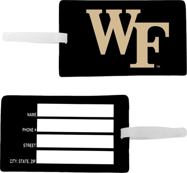 Wake Forest University Luggage Tag