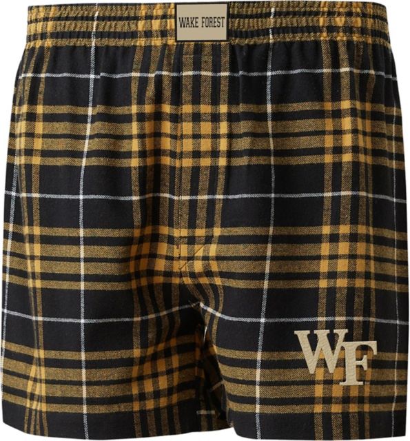 Wake Forest University Flannel Boxer Shorts
