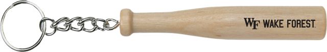 Wake Forest University 4 in Bat Keychain