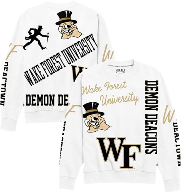 Wake Forest Demon Deacons Women's Collage Kelsey Crewneck Sweatshirt