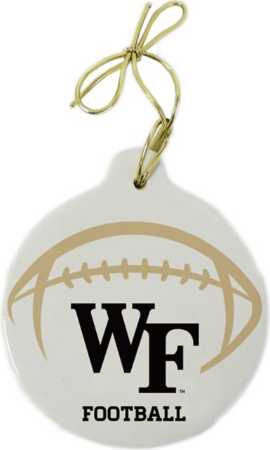 Wake Forest University Football Stone Ornament