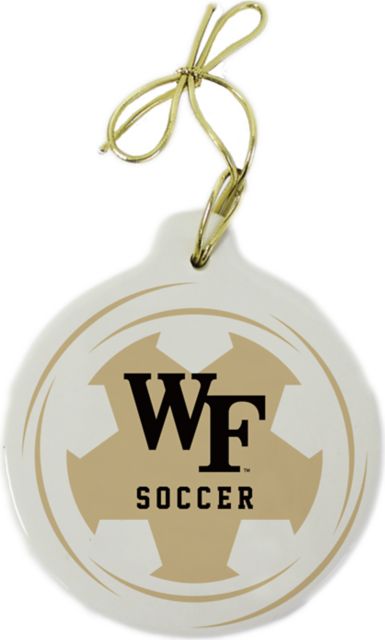 Wake Forest University Soccer Ornament