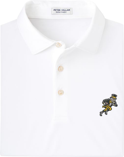 Wake Forest Demon Deacons Rushing Deacon Solid Performance Jersey Polo