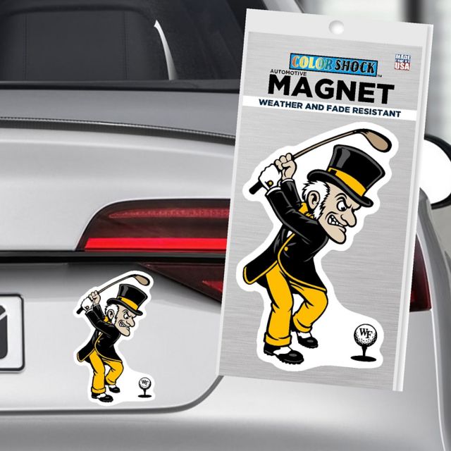 Wake Forest Demon Deacons Golf 6" x 6" Magnet