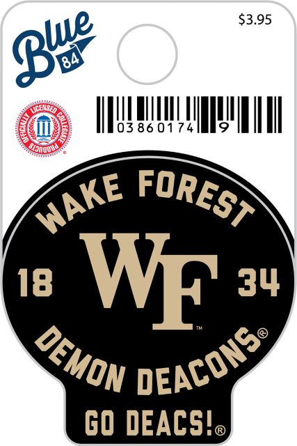 Wake Forest Demon Deacons Mini Sticker