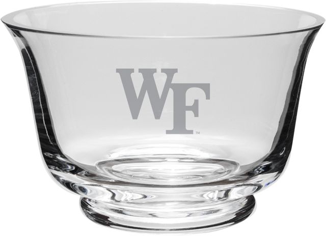 Wake Forest Demon Deacons Crystal Revere Bowl