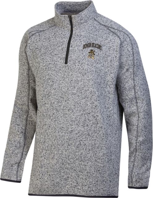 Wake Forest University Men's 1/4 Zip Sweatshirts and Pullovers