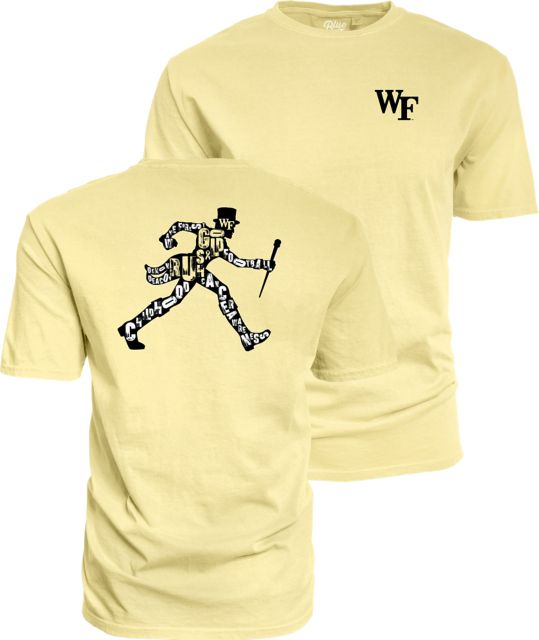 Wake Forest University Demon Deacons Football Gold Rush Short Sleeve T-Shirt