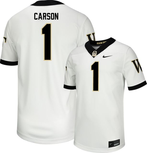 Wake Forest Demon Deacons Replica Football Jersey #1 C CARSON
