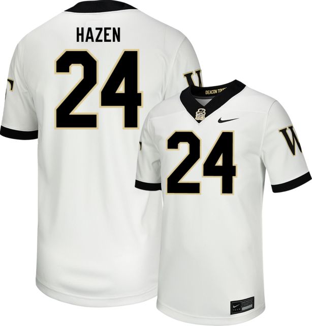 Wake Forest Demon Deacons Replica Football Jersey #24 DYLAN HAZEN