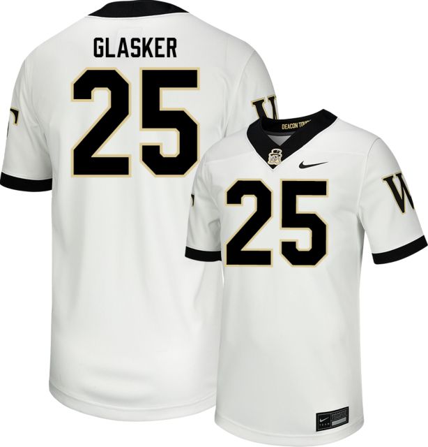 Wake Forest Demon Deacons Replica Football Jersey #25 J GLASKER