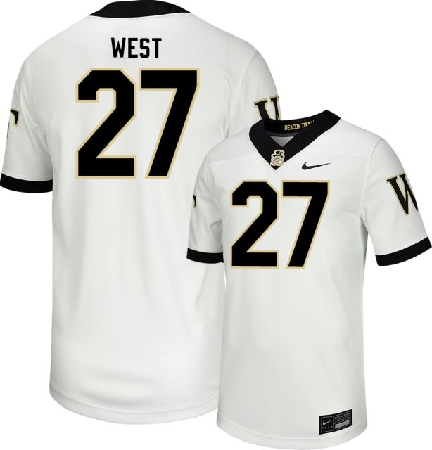Wake Forest Demon Deacons Replica Football Jersey #27 T WEST