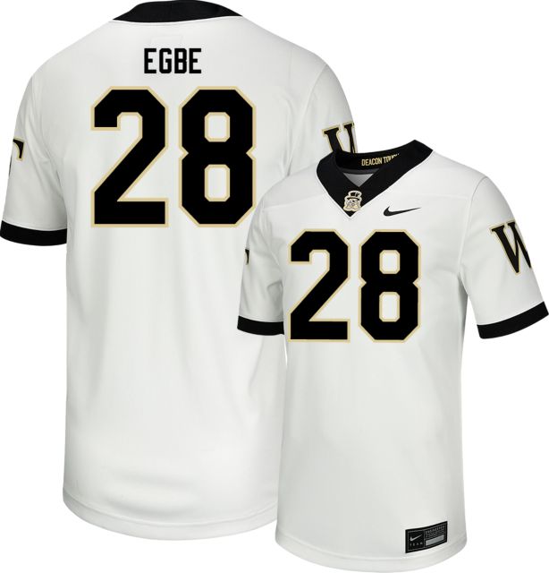 Wake Forest Demon Deacons Replica Football Jersey #28 DAVID EGBE