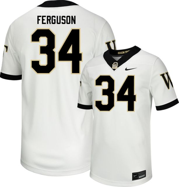 Wake Forest Demon Deacons Replica Football Jersey #34 W FERGUSON