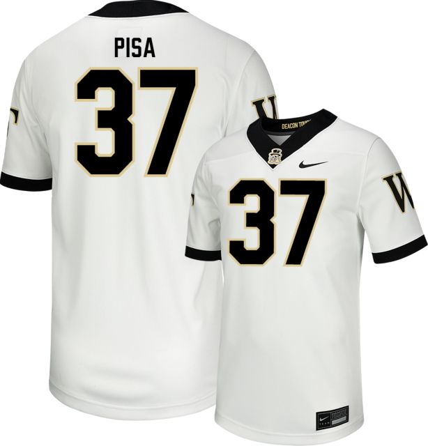 Wake Forest Demon Deacons Replica Football Jersey #37 OWEN PISA