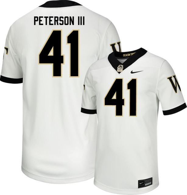 Wake Forest Demon Deacons Replica Football Jersey #41 J PETERSON