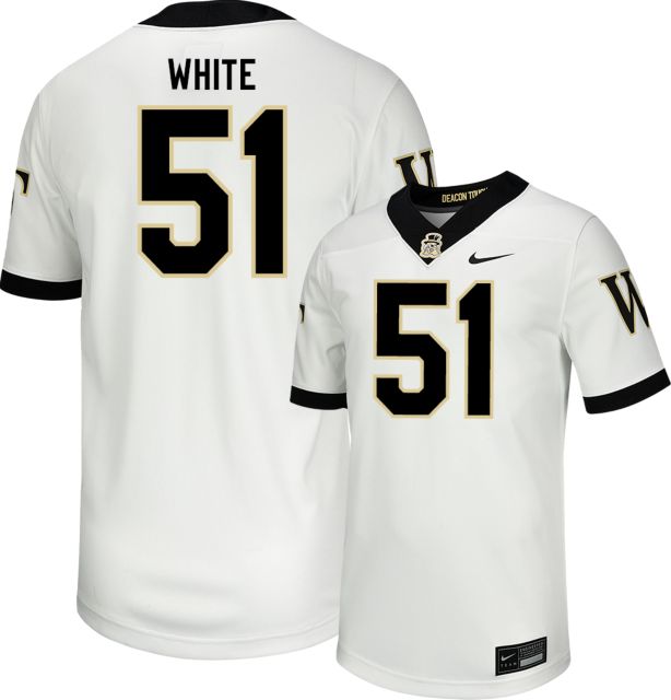 Wake Forest Demon Deacons Replica Football Jersey #51 LUKE WHITE