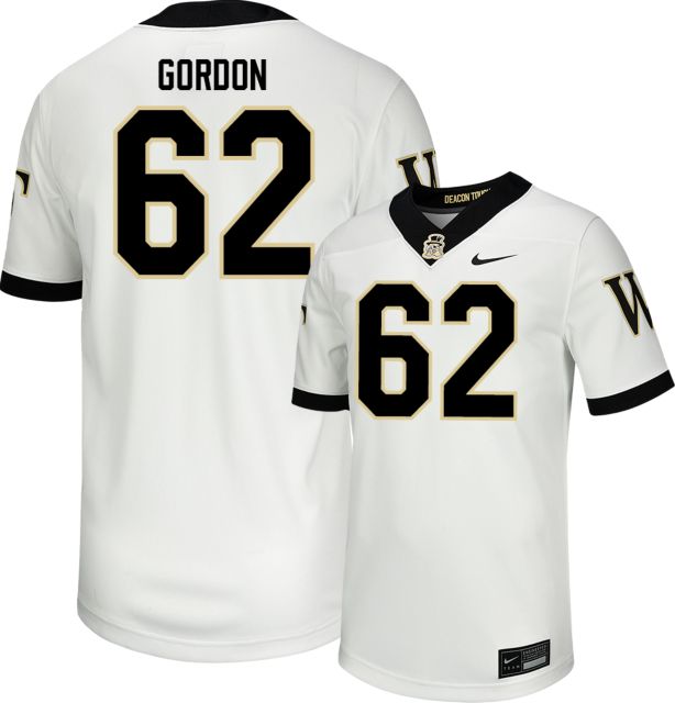 Wake Forest Demon Deacons Replica Football Jersey #62 D GORDON