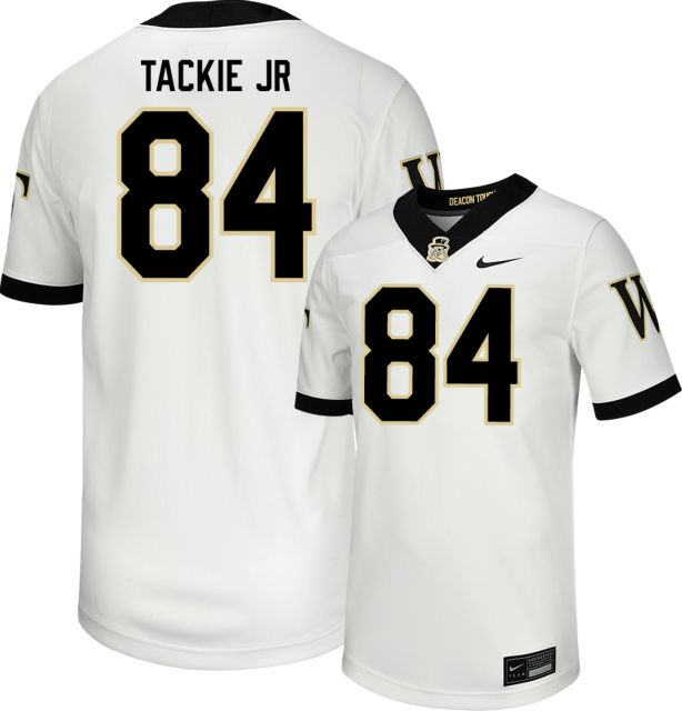 Wake Forest Demon Deacons Replica Football Jersey #84 W TACKIE JR.