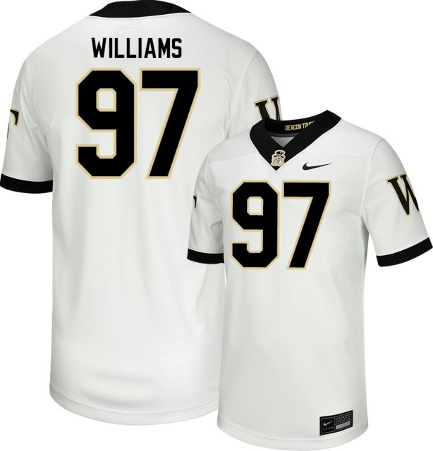 Wake Forest Demon Deacons Replica Football Jersey #97 Q WILLIAMS