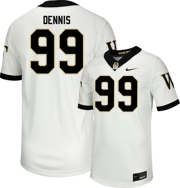 Wake Forest Demon Deacons Replica Football Jersey #99 M DENNIS