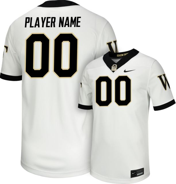 Wake Forest Demon Deacons Football Nike Player Name Replica Jersey