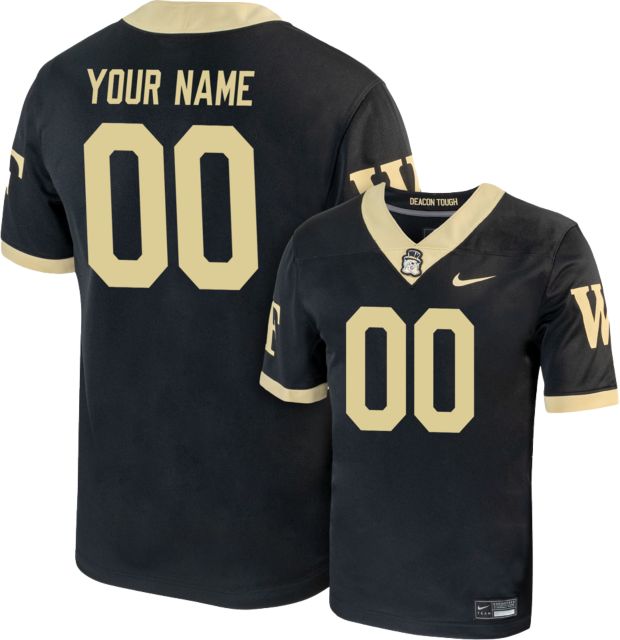 Wake Forest Demon Deacons Football Custom Replica Jersey