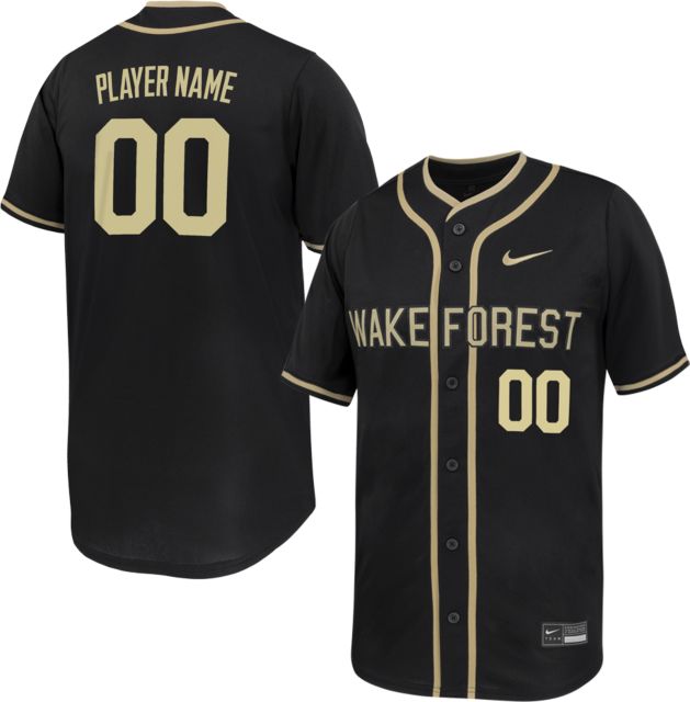 Wake Forest Baseball Nike Player Name Replica Jersey
