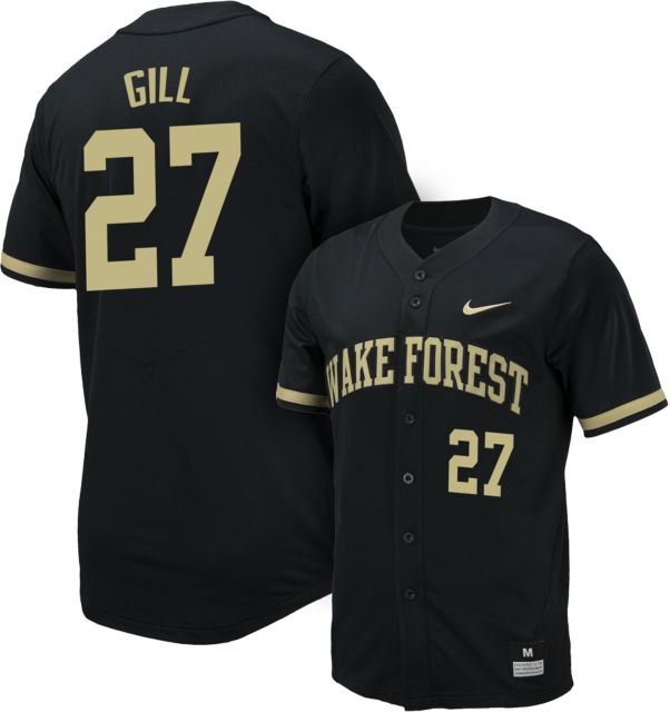 Wake Forest Baseball Replica Jersey 27 CAMERON GILL Wake Forest University