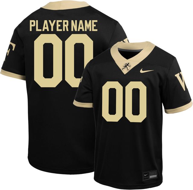Wake Forest Demon Deacons Football Nike Player Name Youth Replica Jersey