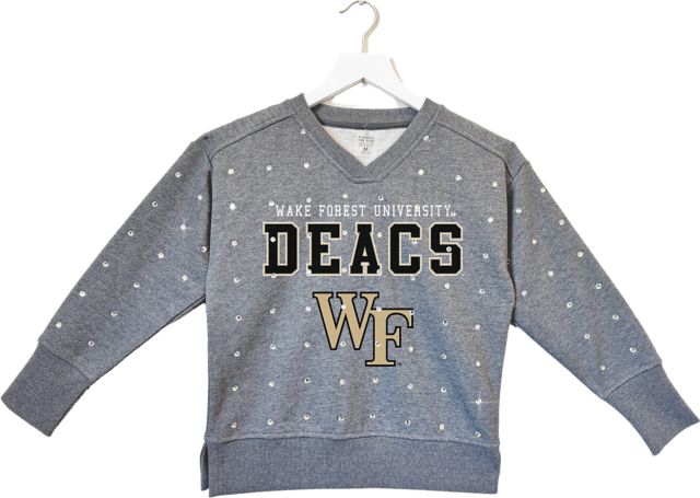 Wake Forest University Demon Deacons Youth Girls Crewneck Sweatshirt