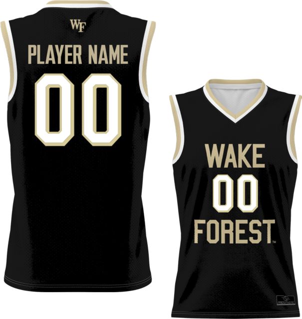 WAKE FOREST 4番 ユニフォーム 1351-S0658-5BWFSCNIL-Black