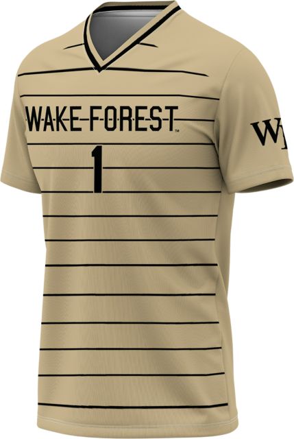 WAKE FOREST 4番 ユニフォーム Custom Football Jersey - Any Number & Name, White/Black
