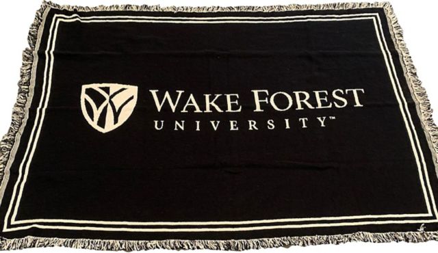 Wake Forest Demon Deacons Afghan Blanket