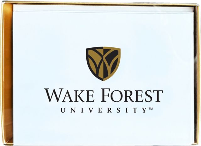 Wake Forest University School Seal Note Card Set 10 count
