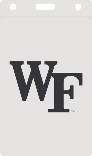 Wake Forest University Thumb Notch Card Guard