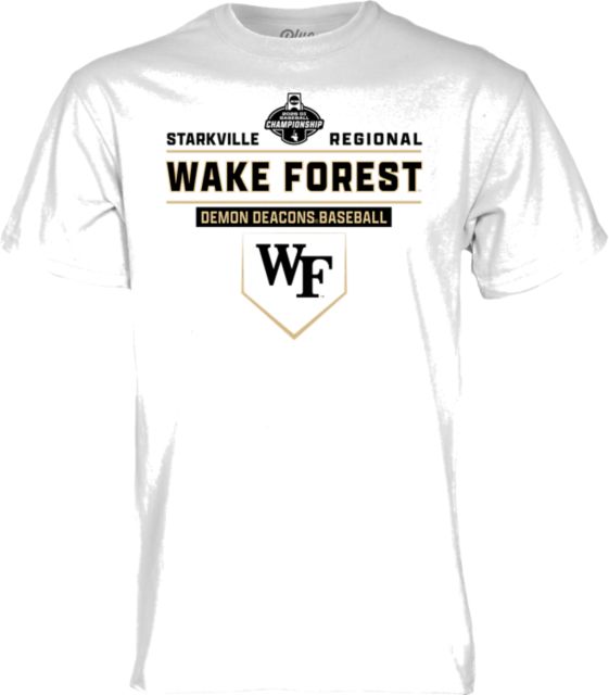 Wake Forest Demon Deacons Baseball 2026 Regional Bound Short Sleeve T-Shirt