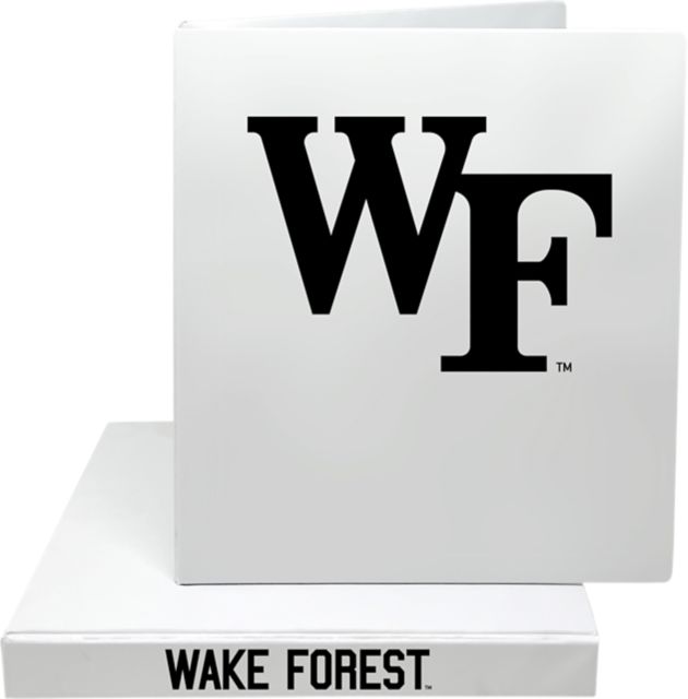 Wake Forest University 1'' Vinyl Binder