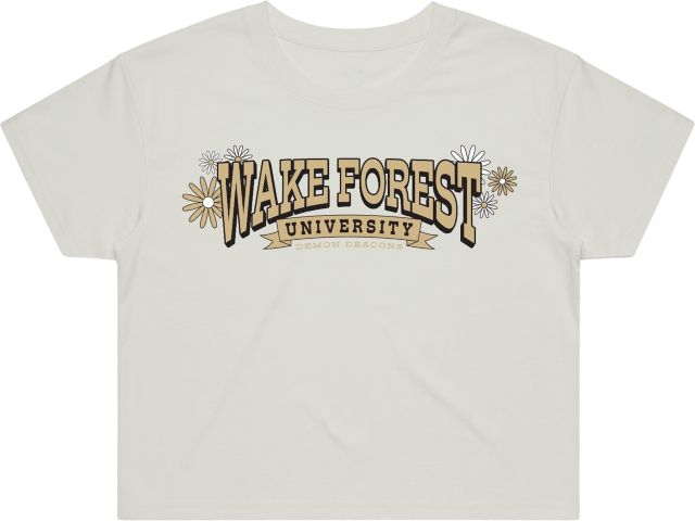 Wake Forest Demon Deacons Women's Cropped T-Shirt