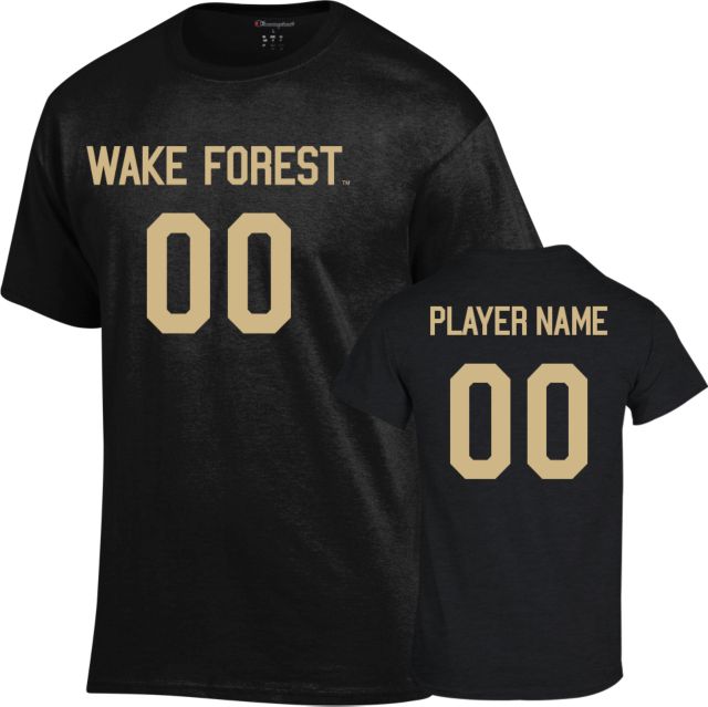 Wake Forest Women's Soccer Player Name Short Sleeve T-Shirt - ONLINE ONLY