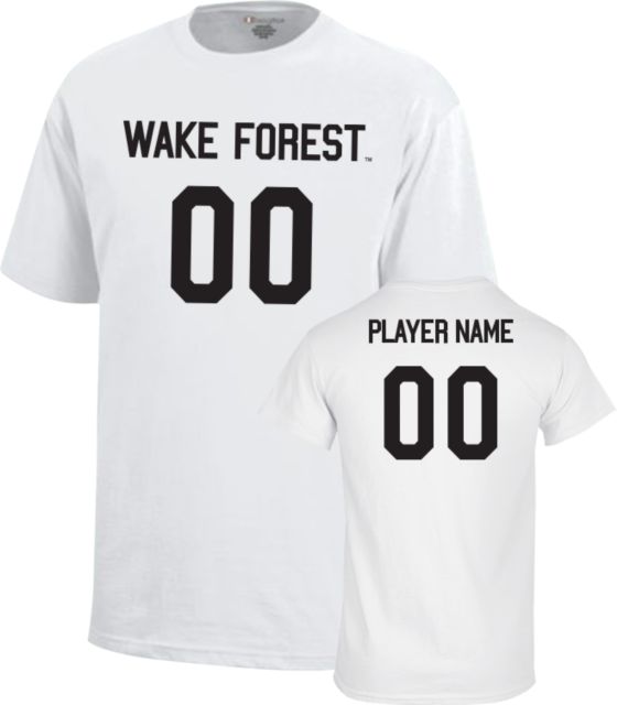 Wake Forest Men's Soccer Player Name Youth Short Sleeve T-Shirt - ONLINE ONLY