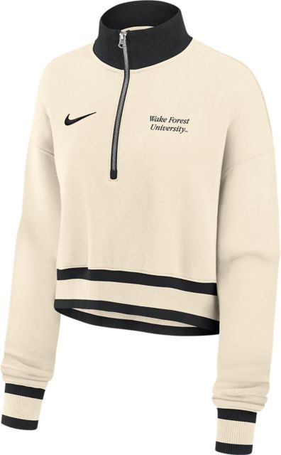 Wake Forest University Women's Crop 1/4 Zip