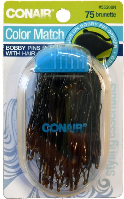 Conair Pin & Match Bobby Pins Brunette