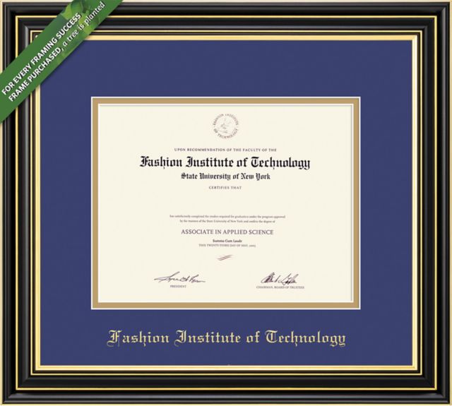 Fashion Institute of Technology 11" x 14" Prestige Diploma Frame