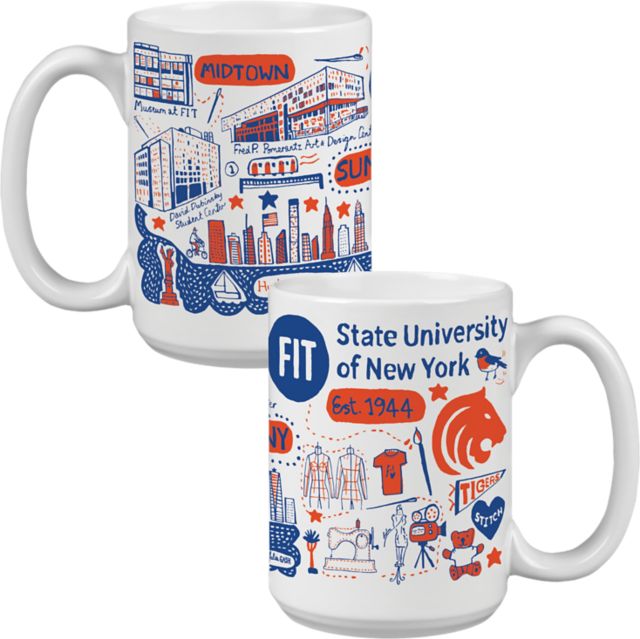 Fashion Institute of Technology Julia Gash 15 oz. Mug