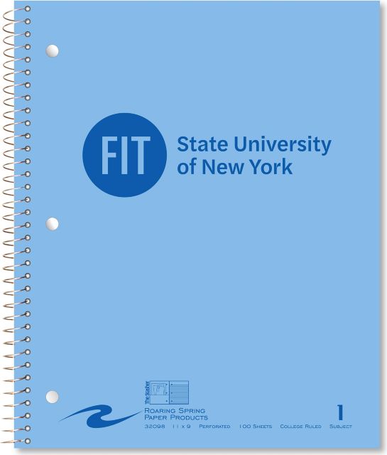 Fashion Institute of Technology Notebook 100-Sheet