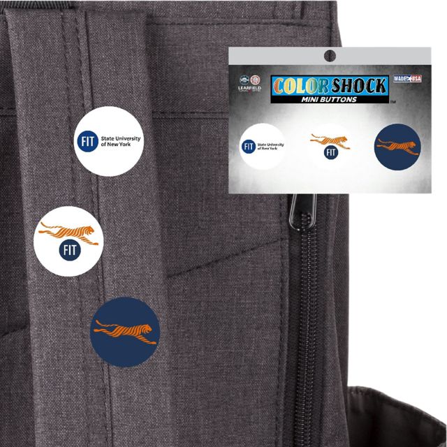 Fashion Institute of Technology Mini Button 3 Pack