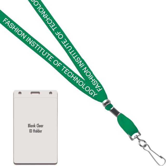 Fashion Institute of Technology Card Dispenser Lanyard