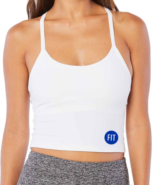 Fashion Institute of Technology Beyond Yoga Spacedye Slim Racerback Cropped Tank