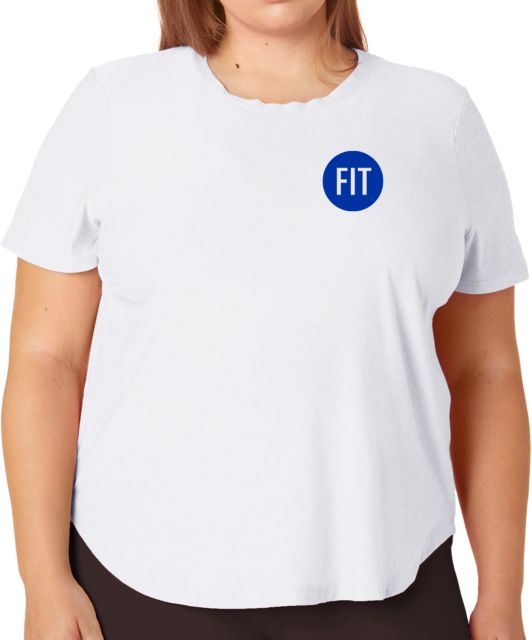 Fashion Institute of Technology Beyond Yoga On The Down Low Short Sleeve Tee Plus Size